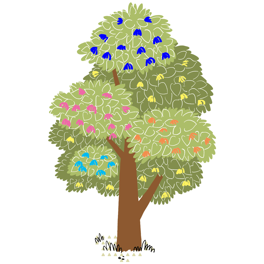 My Fabry Tree - AIAF - Albero nonni + genitori + fratelli + zii + figli